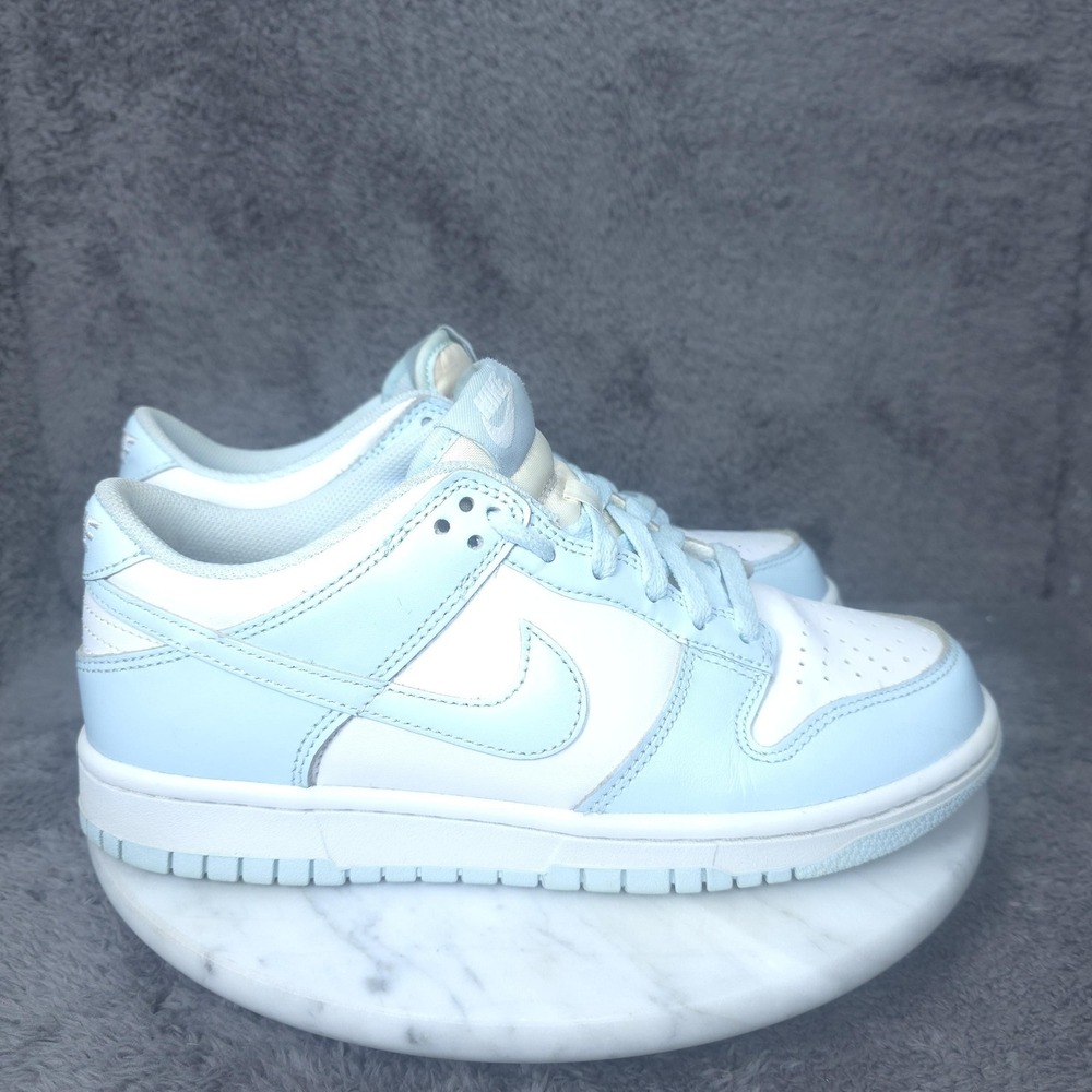 Nike Dunk Low Shoes Youth Size 6.5Y Blue White Sneakers Low Top FB9109-105